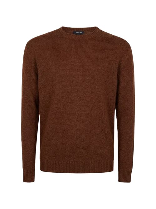 Avant ToiMaglia girocollo castagna Avantoi | 226SU3560LSSVG-HV01159 ASH